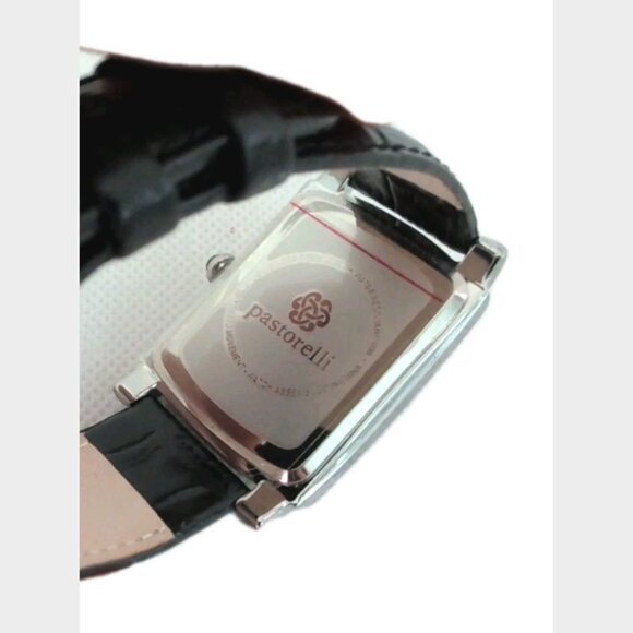 PASTORELLI by Invicta Stainless Womens Steel Watch Black Leather, MOP Dial - Picture 5 of 5